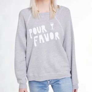 Wildfox Pour Favor Sweatshirt XL
